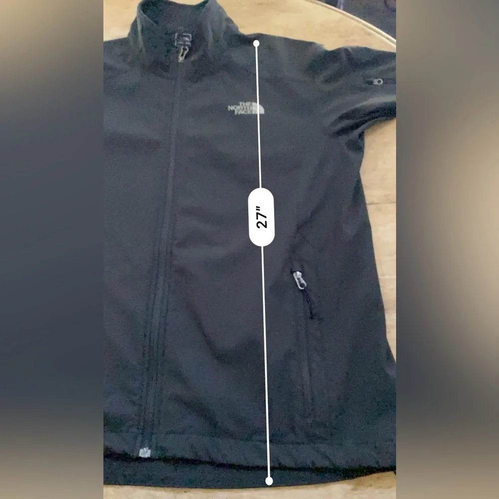 The North Face Men’s Sz‎ L Dk Gray Apex Soft Shell Performance Jacket